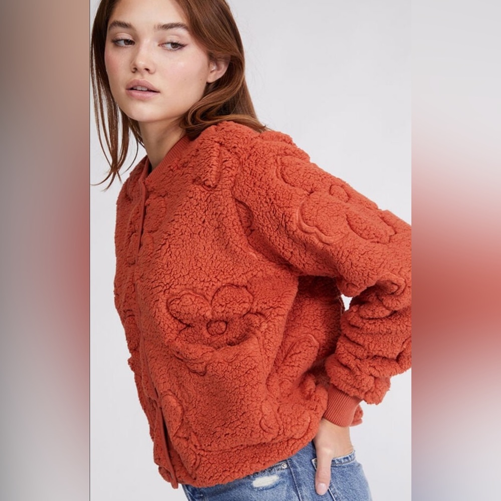 Billabong x Salty Blonde Cozy Shores Sherpa Bomber Jacket